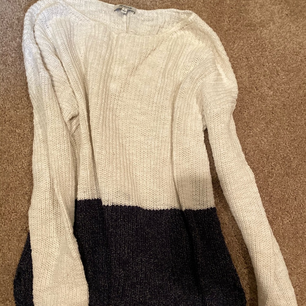 Madewell colorblock sweater